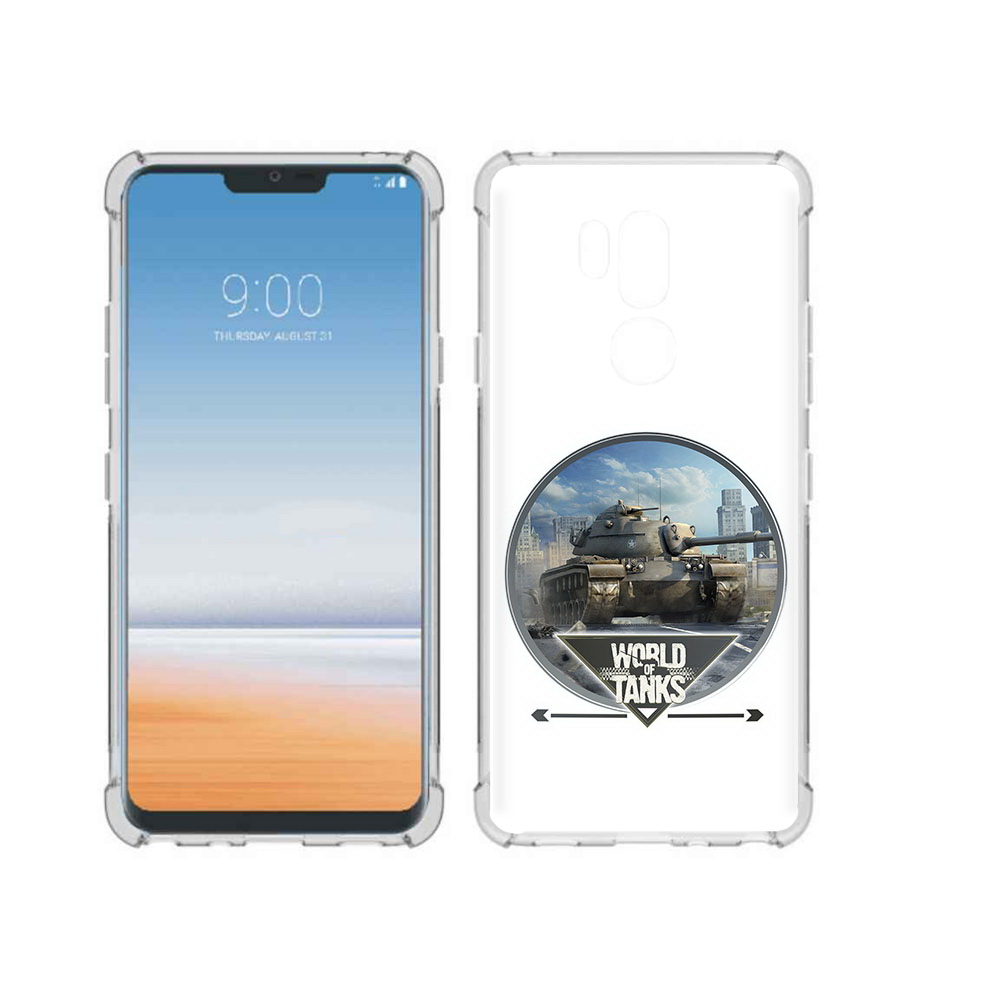 

Чехол MyPads Tocco для LG G7 ThinQ Мир танков, Прозрачный, Tocco