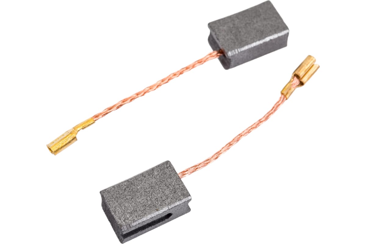 

Комплект угольных щеток для электроинструмента Hammer (разъем "мама"), 6x9х15 мм, 2 шт COF