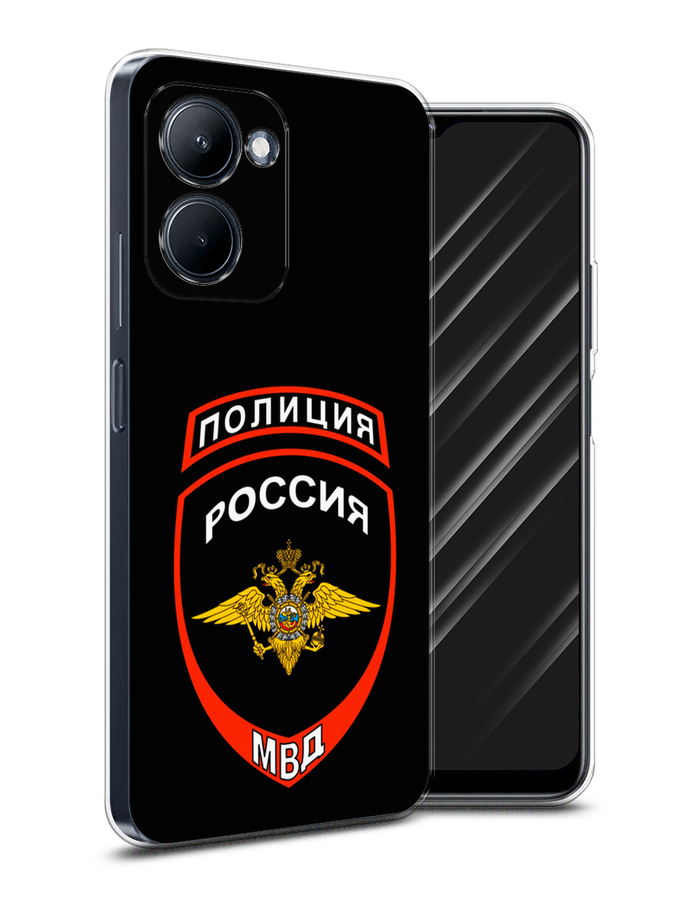 

Чехол Awog на Realme C33 "Полиция шеврон", Черный;красный;белый, 2511350-5