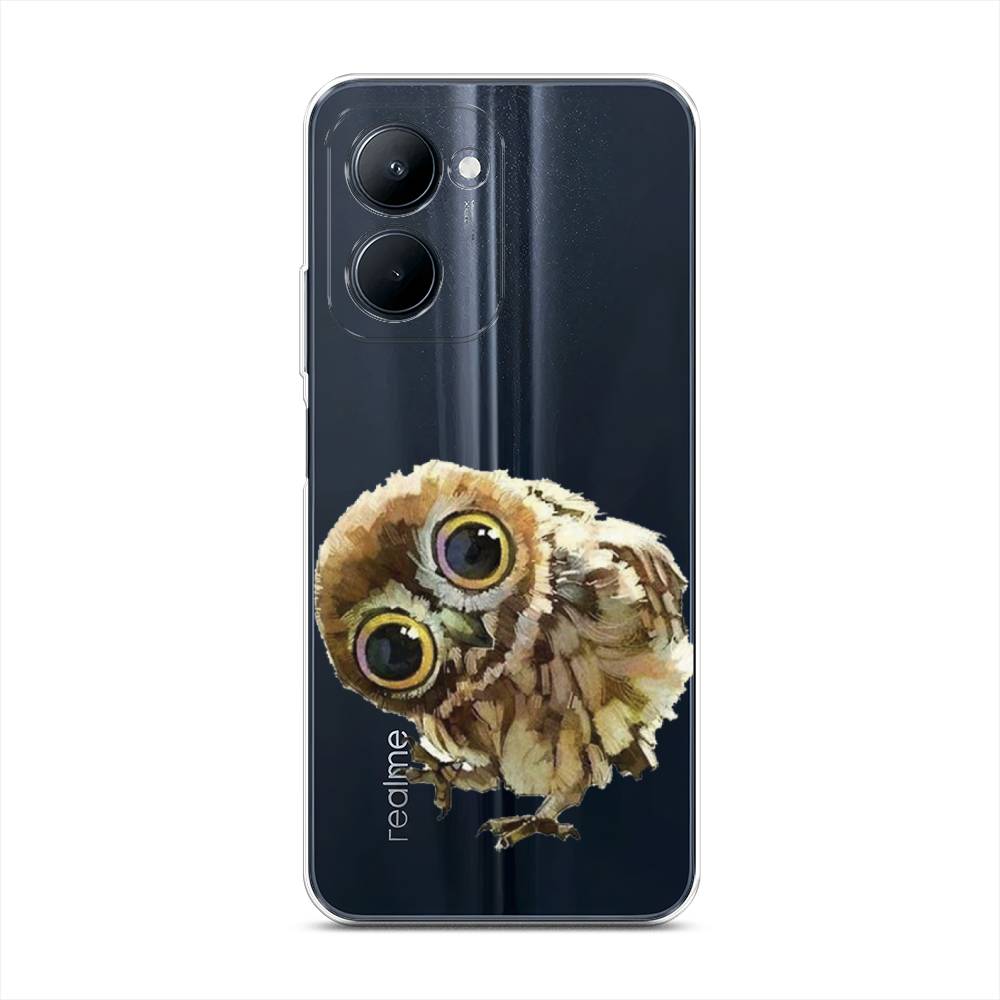 

Чехол Awog на Realme C33 "Любопытный совенок", Коричневый;белый;прозрачный, 2511350-1