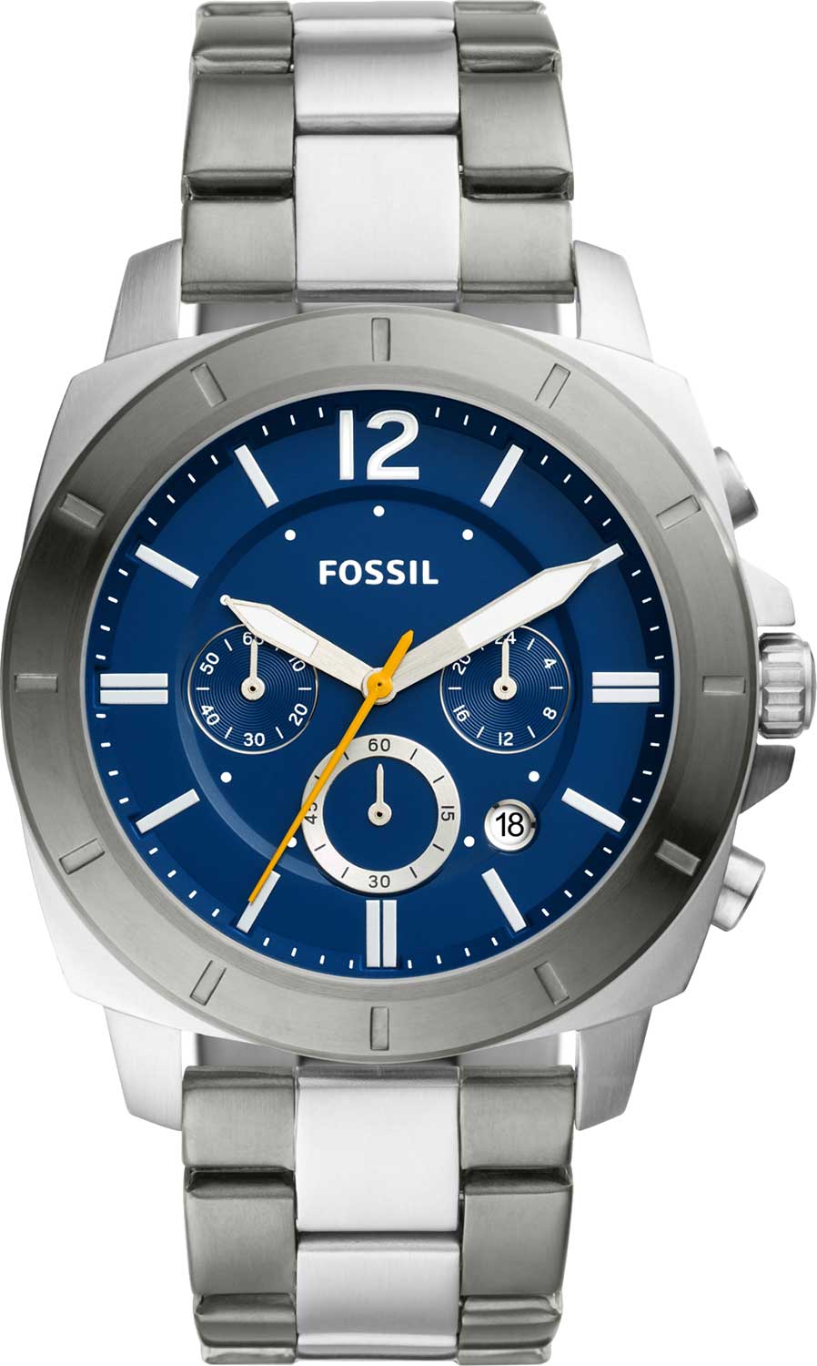 фото Наручные часы мужские fossil bq2464 серебристые