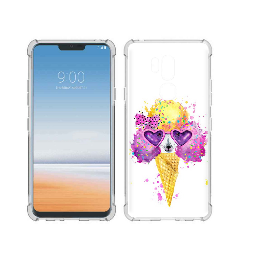 Чехол MyPads Tocco для LG G7 ThinQ Рожок