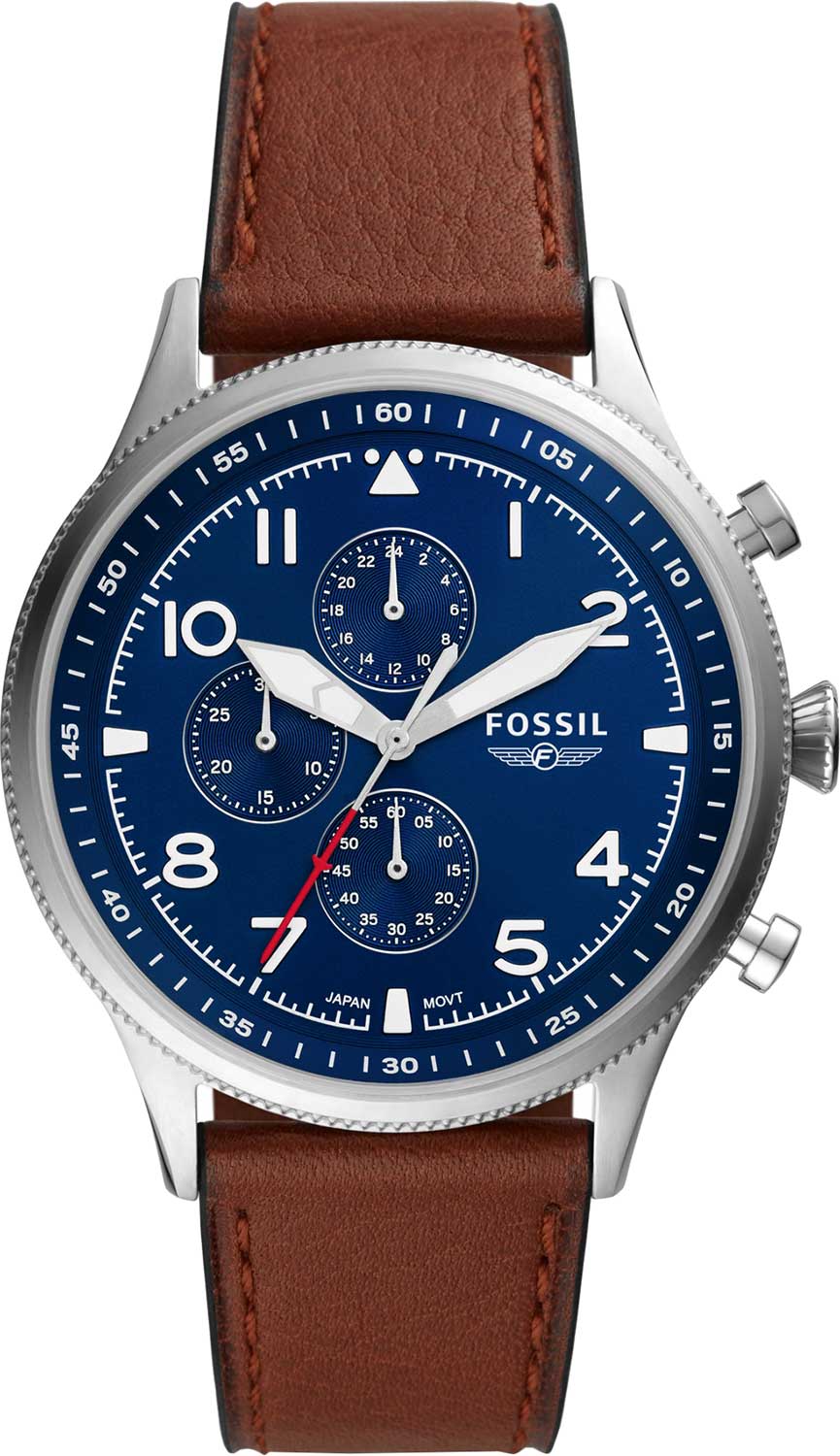 фото Наручные часы мужские fossil fs5832 коричневые