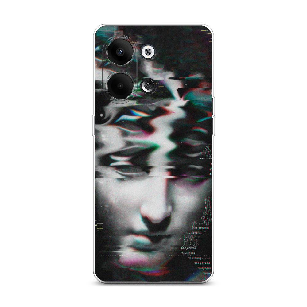 

Чехол Awog на Oppo Reno 9 "Glitch Art", Серый, 2512750-9