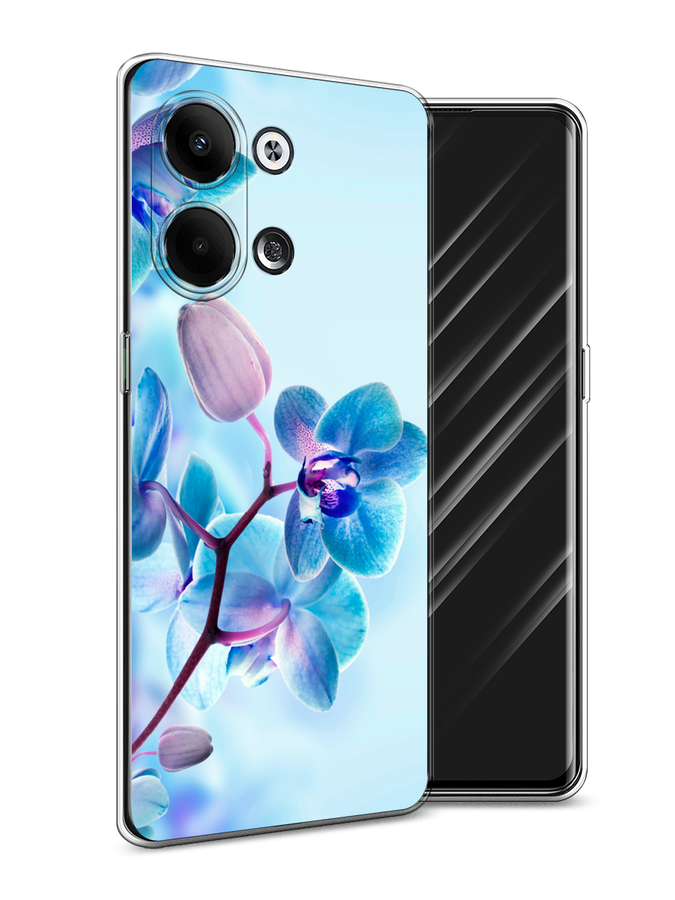

Чехол Awog на Oppo Reno 9 "Голубая орхидея", Голубой;синий;фиолетовый, 2512750-8