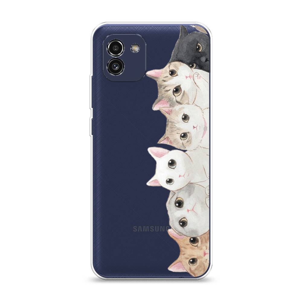 

Чехол Awog "Котики" для Samsung Galaxy A03