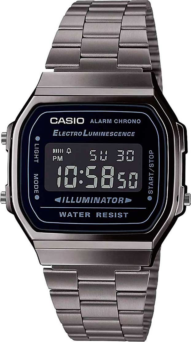 Наручные часы унисекс Casio A-168WGG-1B