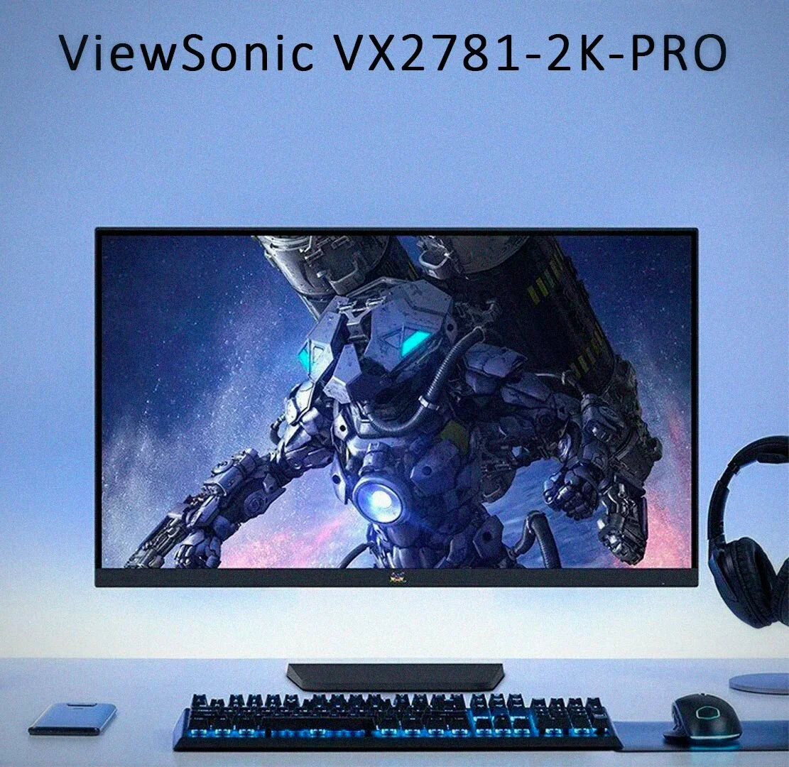 

27" Монитор ViewSonic VX2781 черный 170Hz 2560x1440 IPS, VX2781