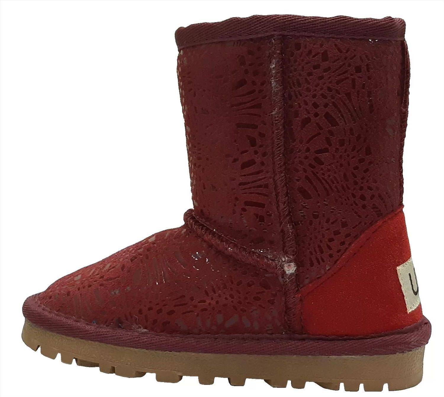 Угги UBG 5281 Red, красный, 24