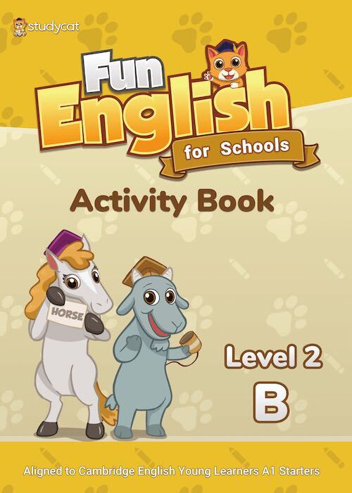 

Fun English for Schools Activity Book 2B