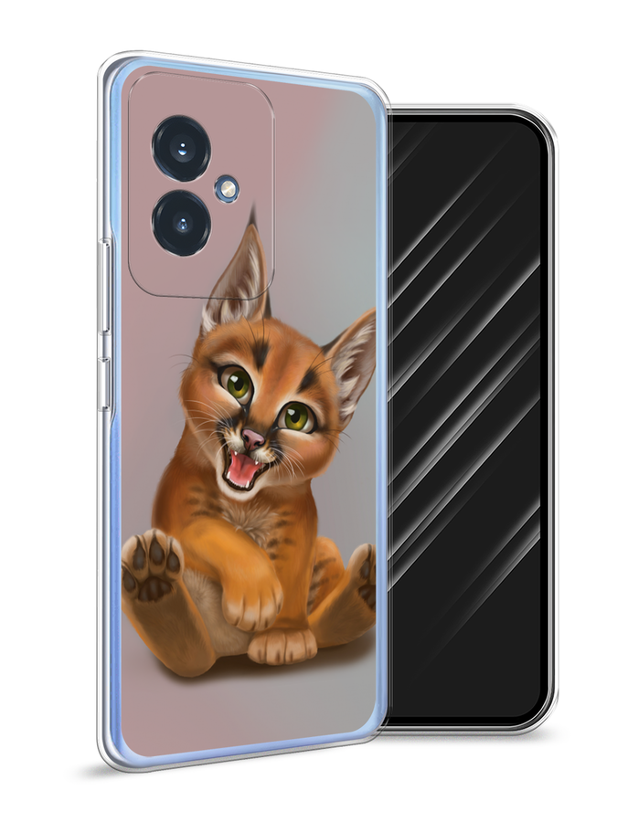 

Чехол Awog на Honor 100 "Малыш рыси", Оранжевый;серый, 6122750-1
