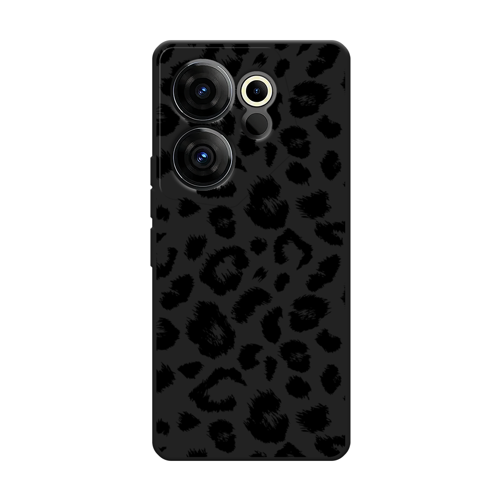 

Чехол Awog на Tecno Camon 20 Premier "Окрас леопарда фон", Черный