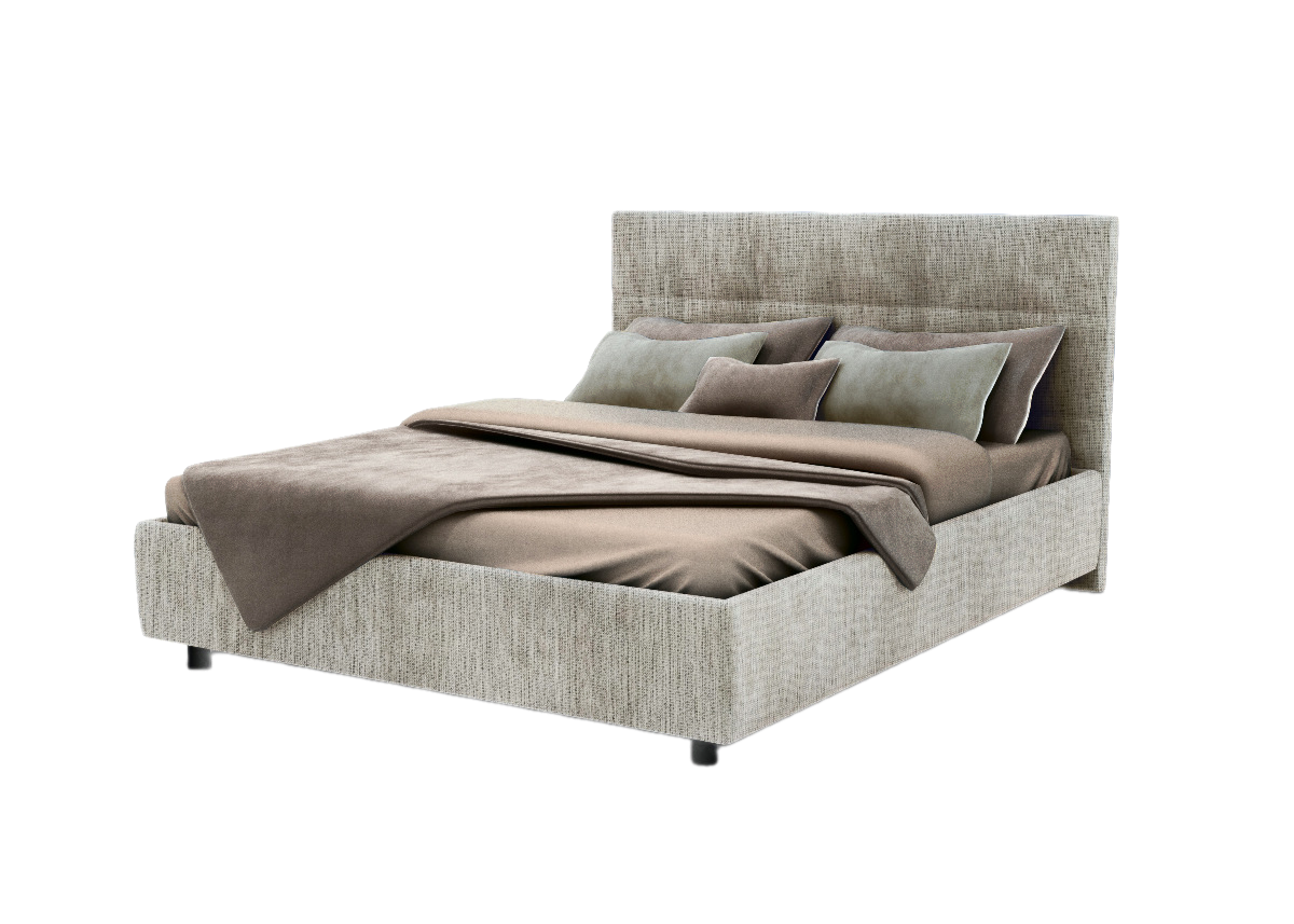 

Кровать Академия сна Greta Grand(основание с ламелями) Тк.Iris 511 90x200 см, Серый, Greta Grand94