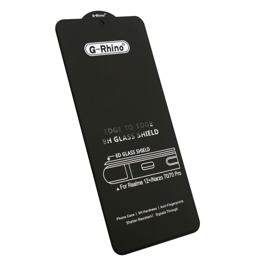 

Защитное стекло G-Rhino для 6D Realme 12+