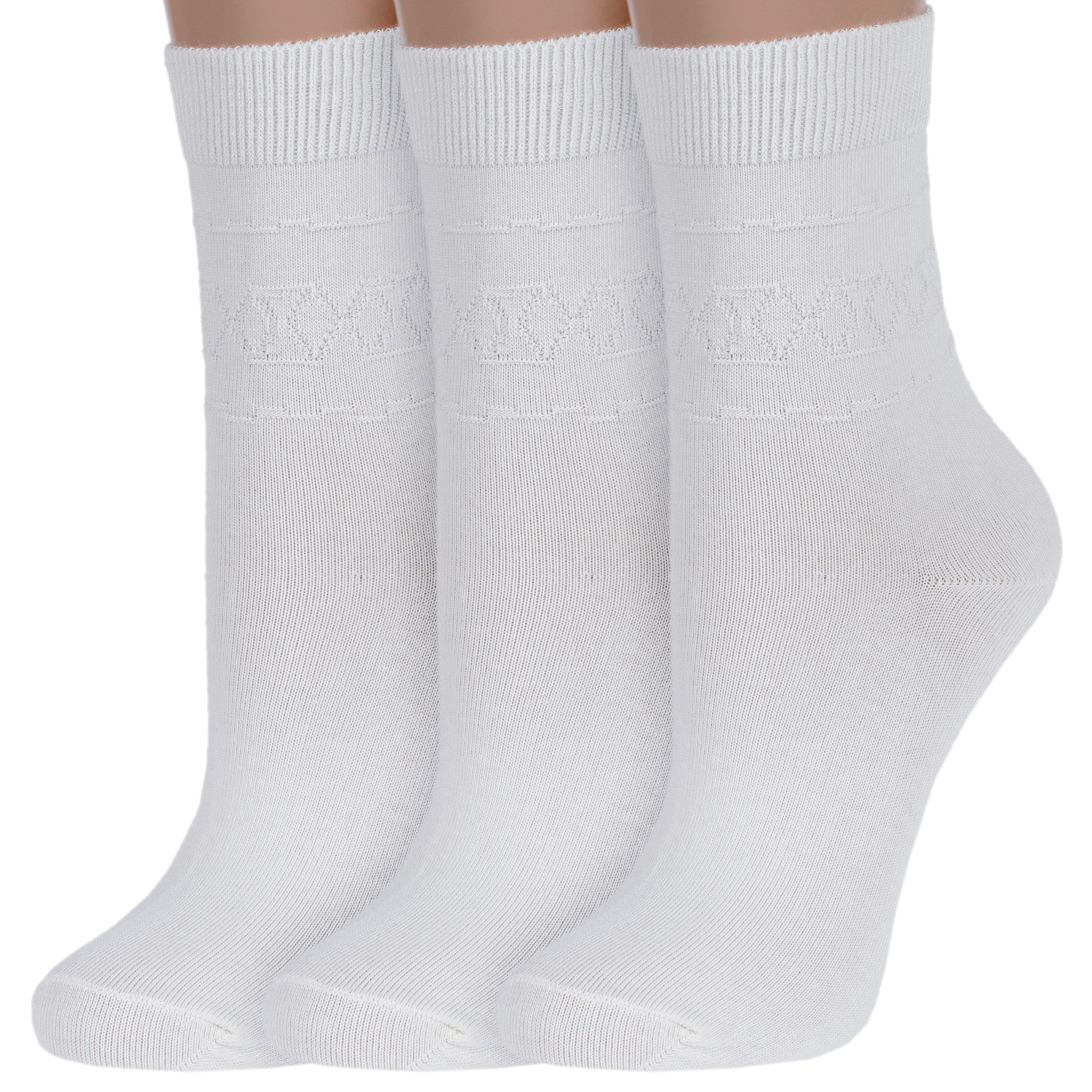 

Комплект носков женских Rusocks 3-С-400 бежевых 25, Бежевый, 3-С-400