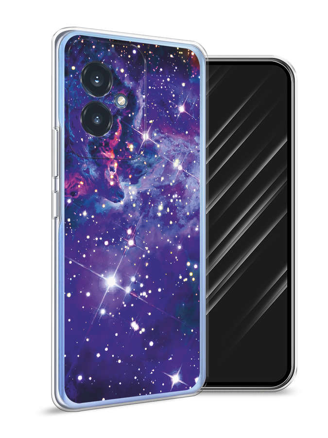 

Чехол Awog на Honor 100 "Яркая галактика", Фиолетовый, 6122750-1