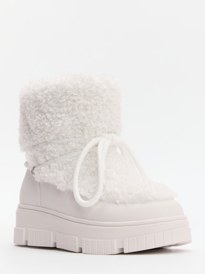 

Угги женские Tendance AJ1591-6-7M белые 36 EU, Белый, AJ1591-6-7M