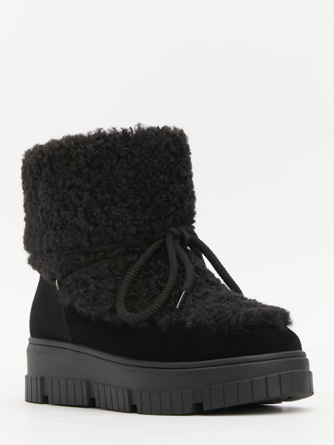 

Угги женские Tendance AJ1591-6-7M черные 41 EU, Черный, AJ1591-6-7M