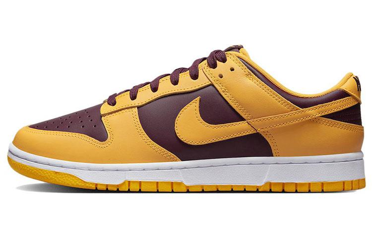 

Кеды унисекс Nike Dunk Low retro arizona state желтые 44.5 EU, Желтый, Dunk Low retro arizona state