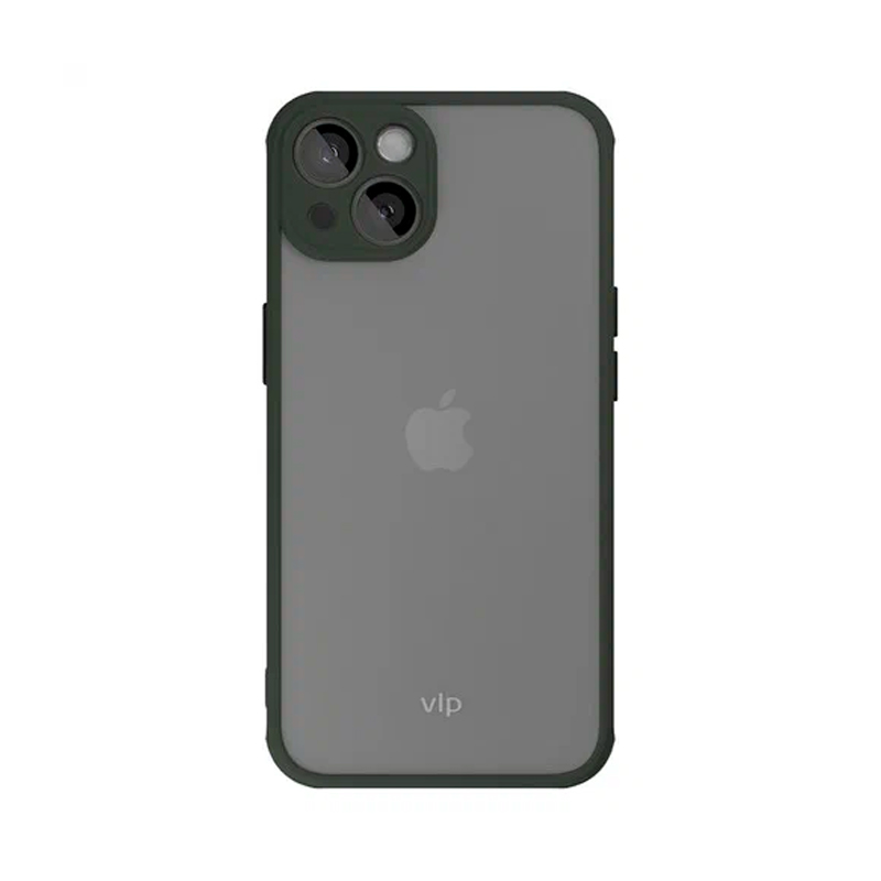 фото Чехол vlp-pc21-61dg, для apple iphone 13, темно-зеленый nobrand