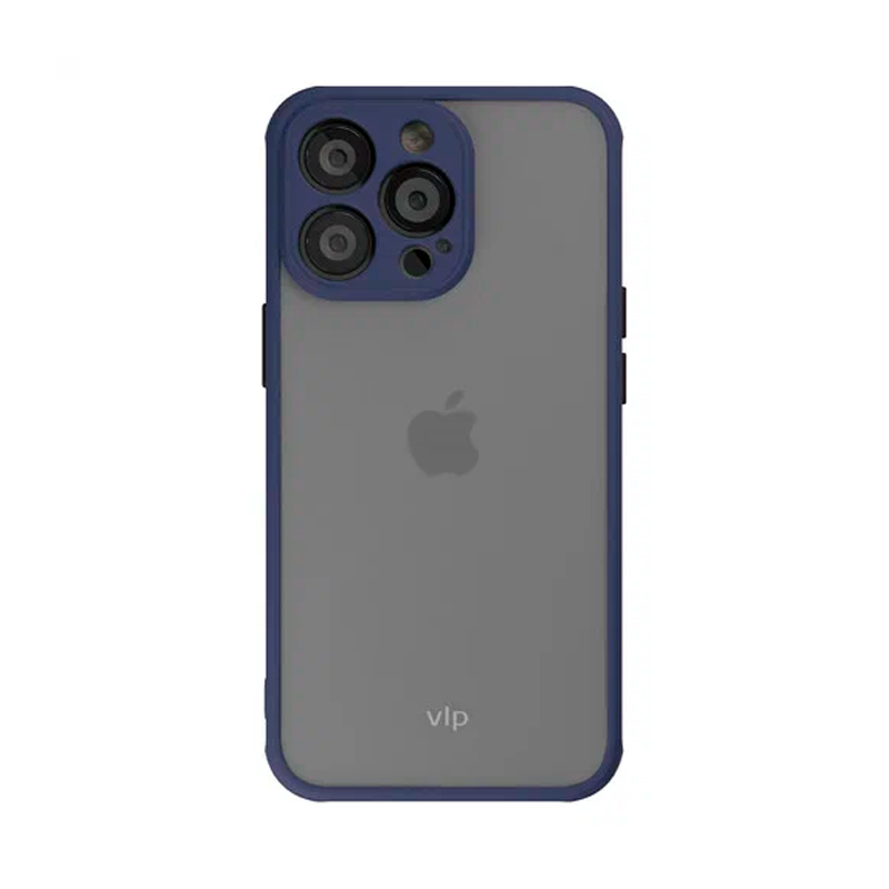 фото Чехол vlp-pc21-67db, для apple iphone 13 pro max, темно-синий nobrand