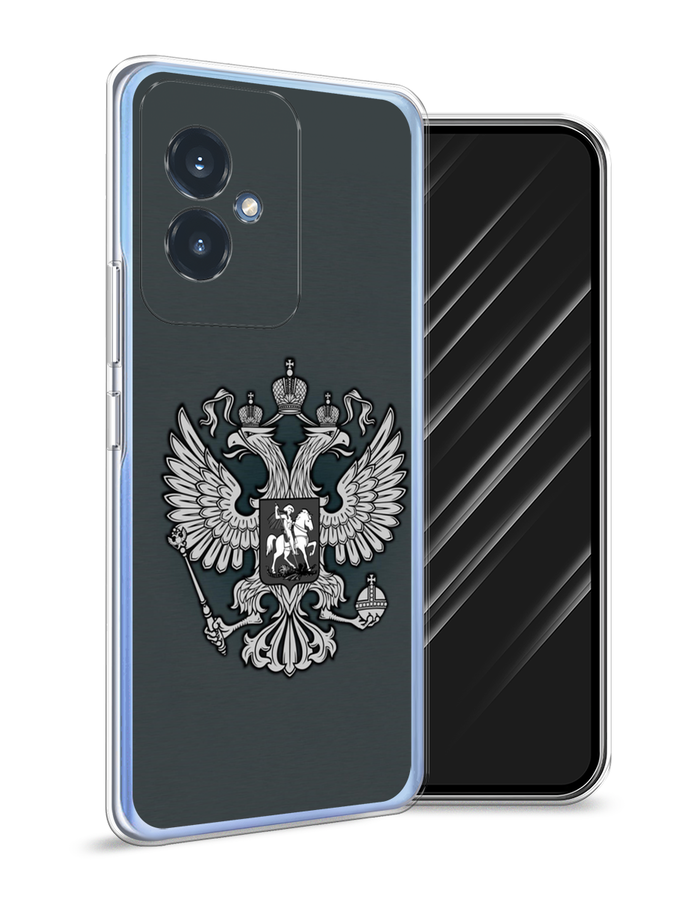 

Чехол Awog на Honor 100 "Герб России серый", 6122750-1