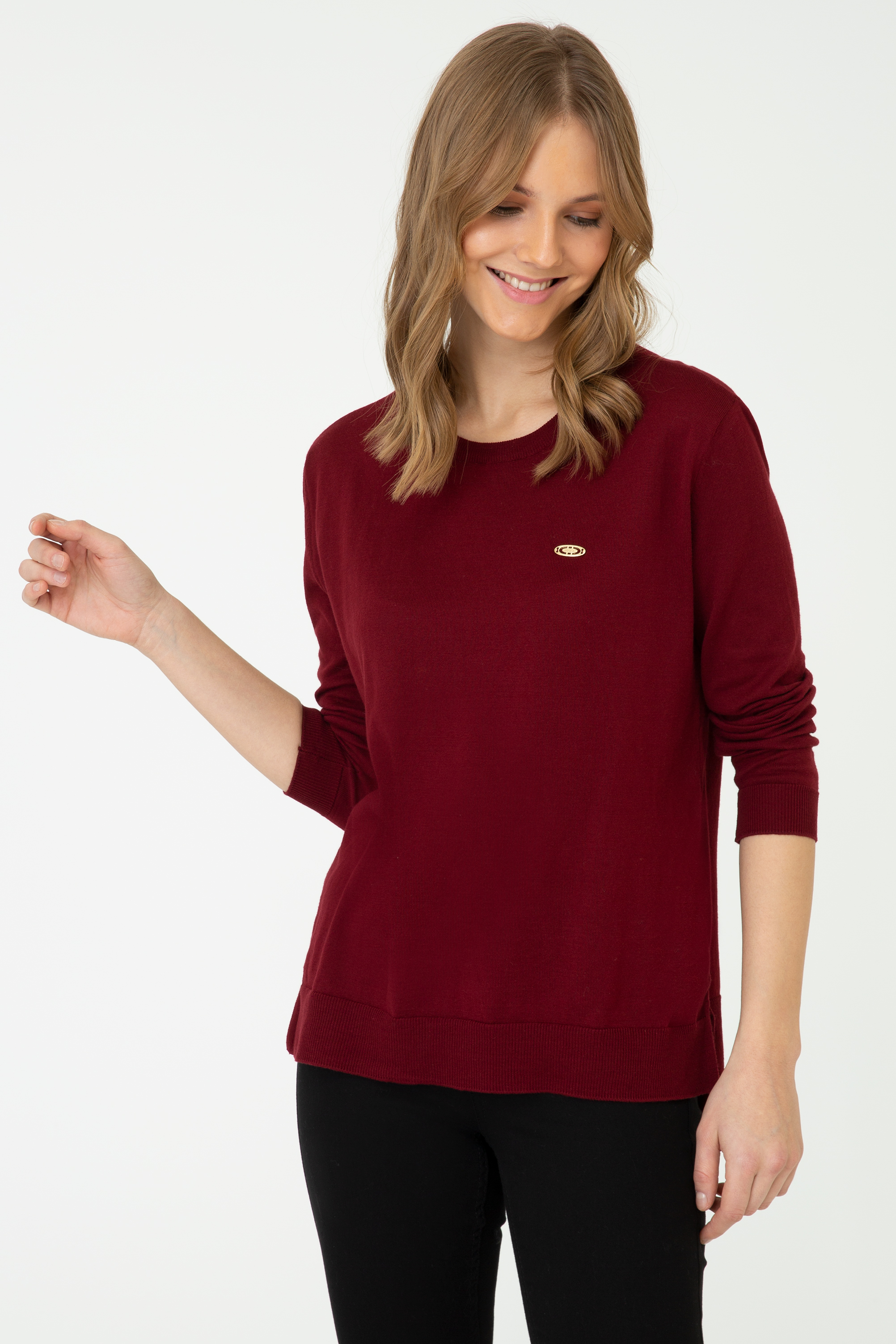 

Джемпер женский U.S. POLO Assn. бордовый, G082GL0TK0ORINA-BSK21