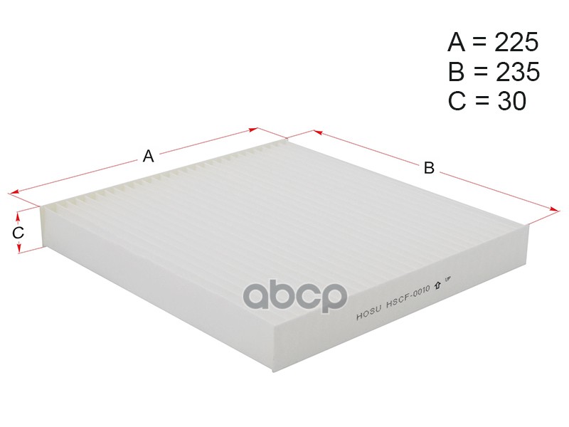 Фильтр Салона Honda Cr-V 07-/Accord 02-/Civic 06- HOSU  HSCF0010