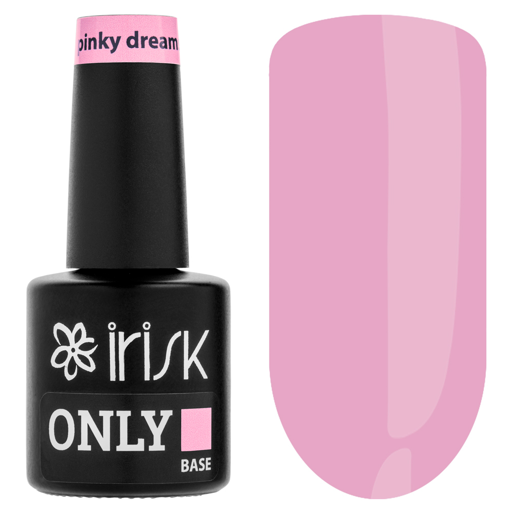 

База каучуковая цветная IRISK Only Base, 07 Pinky dreams 10мл