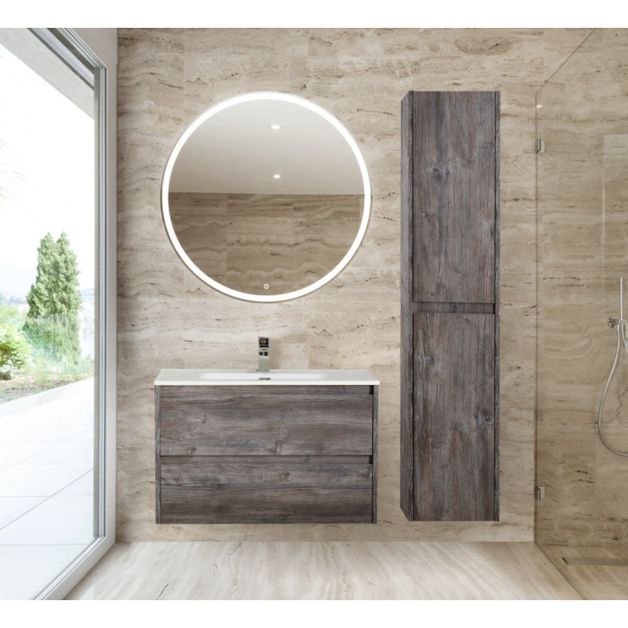 фото Шкаф подвесной belbagno kraft rovere tabacco kraft-1600-2a-sc-rt-l