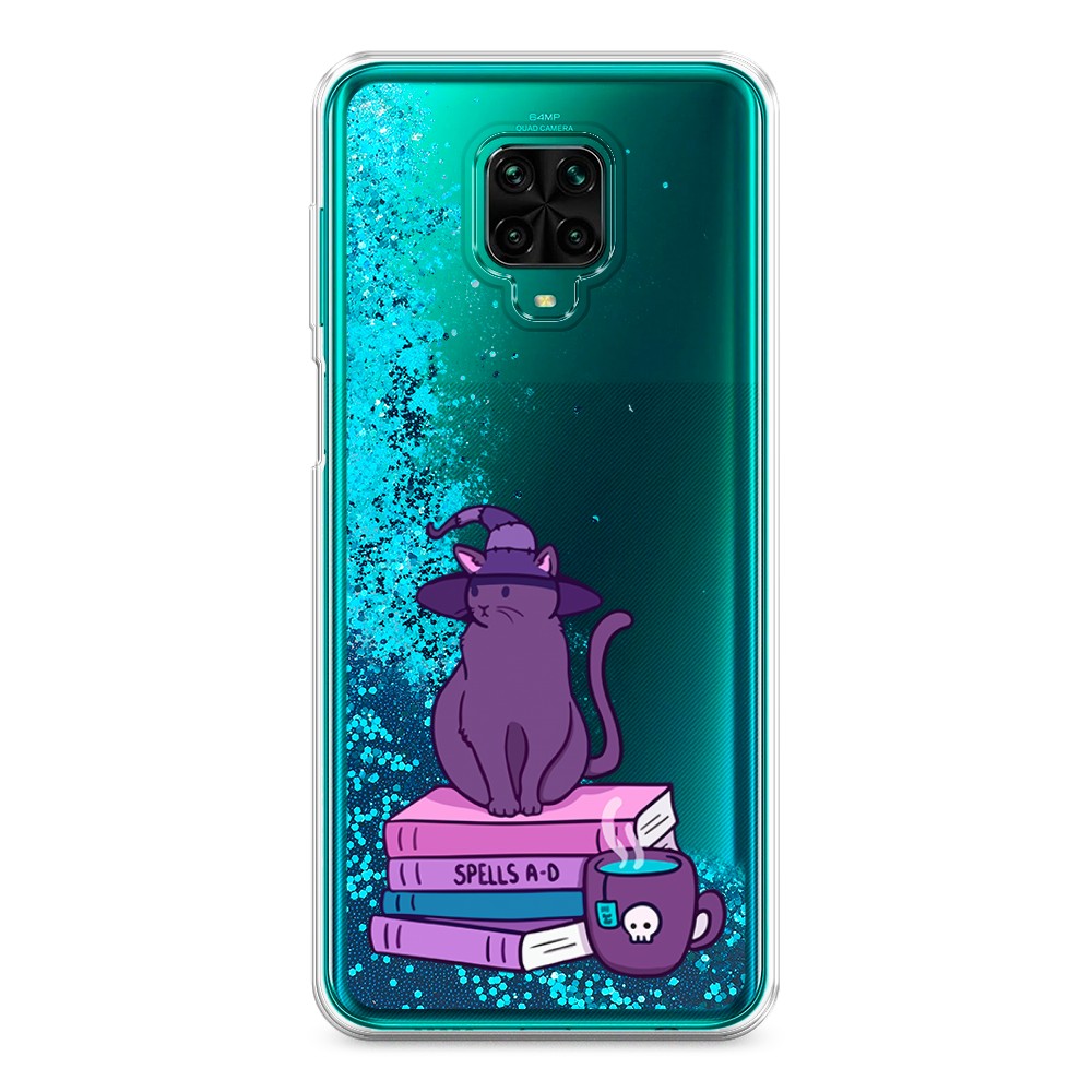 

Жидкий чехол с блестками "Magic Cat" на Xiaomi Redmi Note 9 Pro, 38093-1
