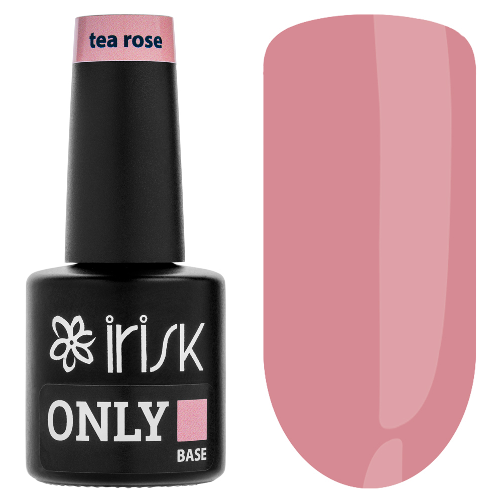 

База каучуковая цветная IRISK Only Base, 08 Tea rose 10мл
