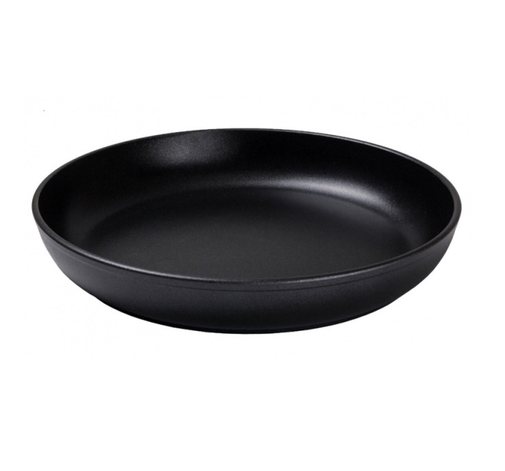 Сковорода, d=34 см, без ручек, антипригарное покрытие, цвет чёрный