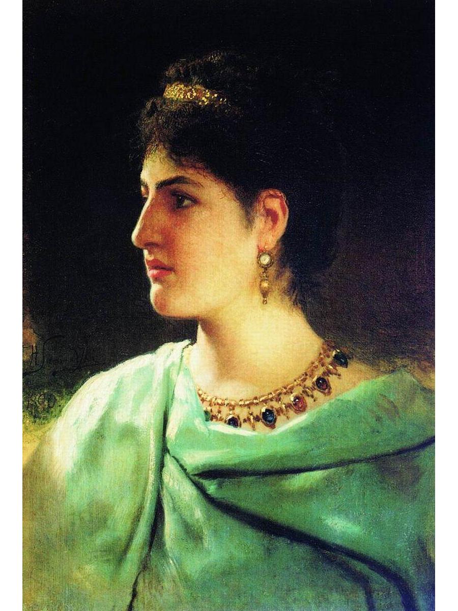 

Постер DRABS A3 Семирадский Генрих Ипполитович Портрет римлянки