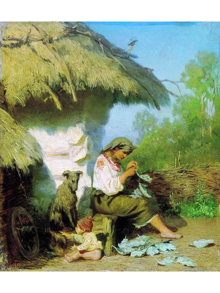 

Постер DRABS A3 Семирадский Генрих Ипполитович Сельская идиллия