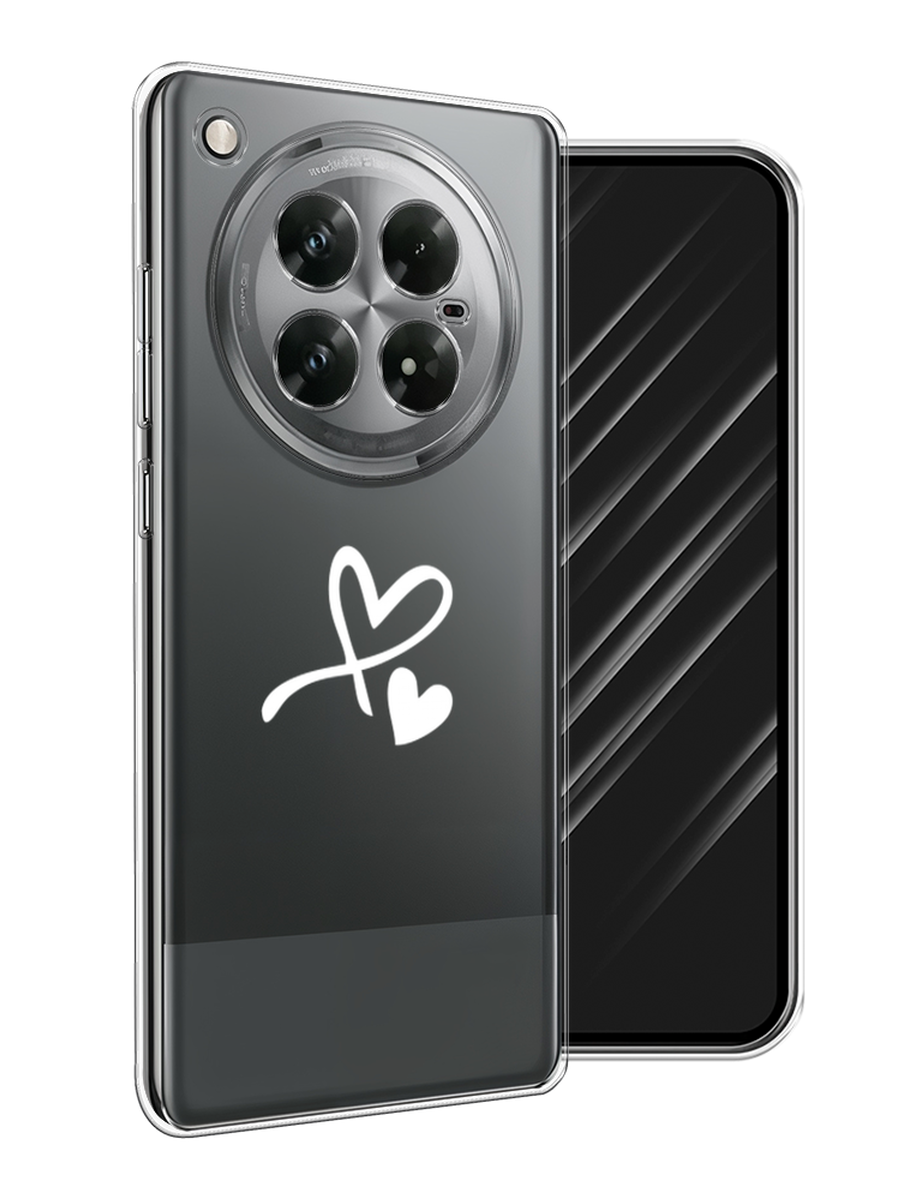 

Чехол Awog на Infinix Zero 40 5G "Сердечко минимализм", Белый, 3106650-1
