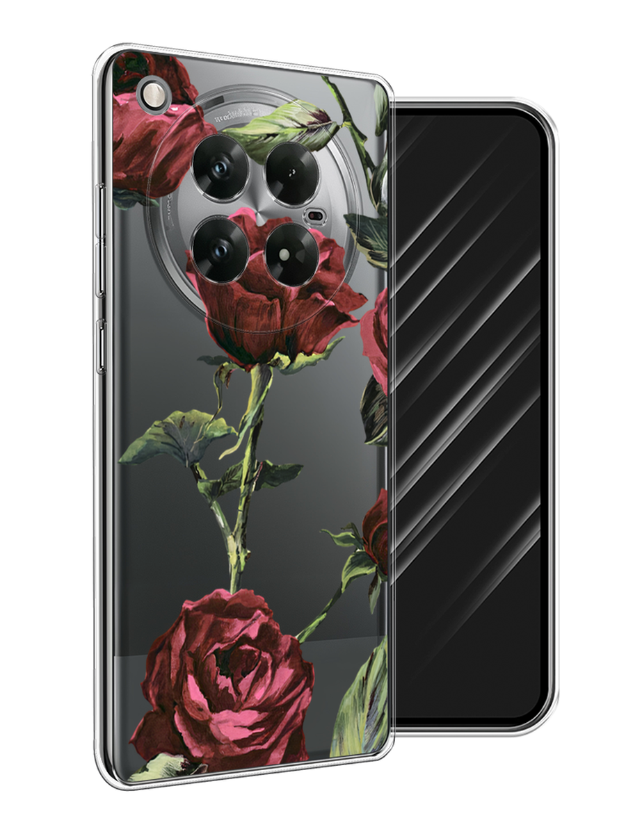 

Чехол Awog на Infinix Zero 40 5G "Бордовые розы фон", Бордовый, 3106650-1