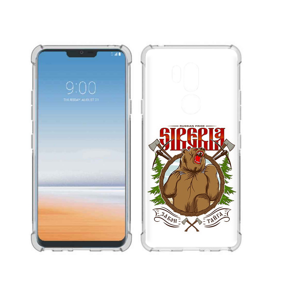 

Чехол MyPads Tocco для LG G7 ThinQ Тайга, Прозрачный, Tocco