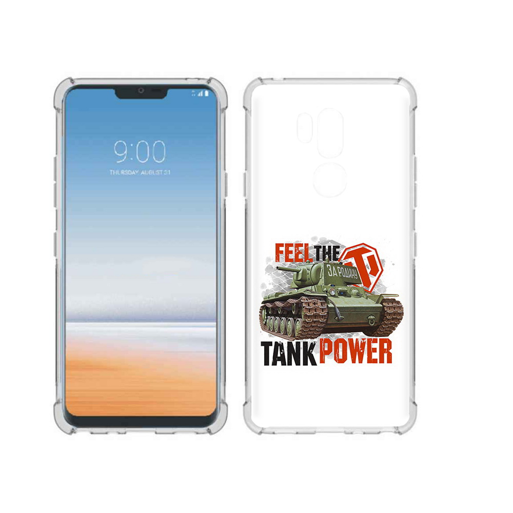 

Чехол MyPads Tocco для LG G7 ThinQ Танк, Прозрачный, Tocco