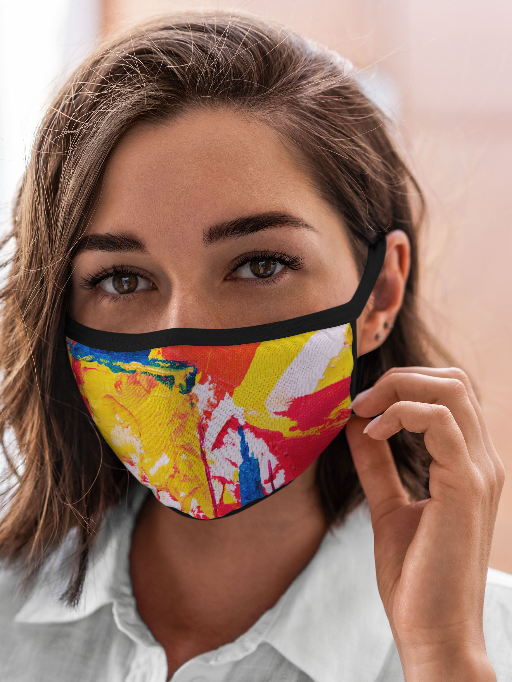 

Многоразовая маска унисекс Burnettie Разные Красочное Счастье, Разноцветный, Разные Красочное Счастье