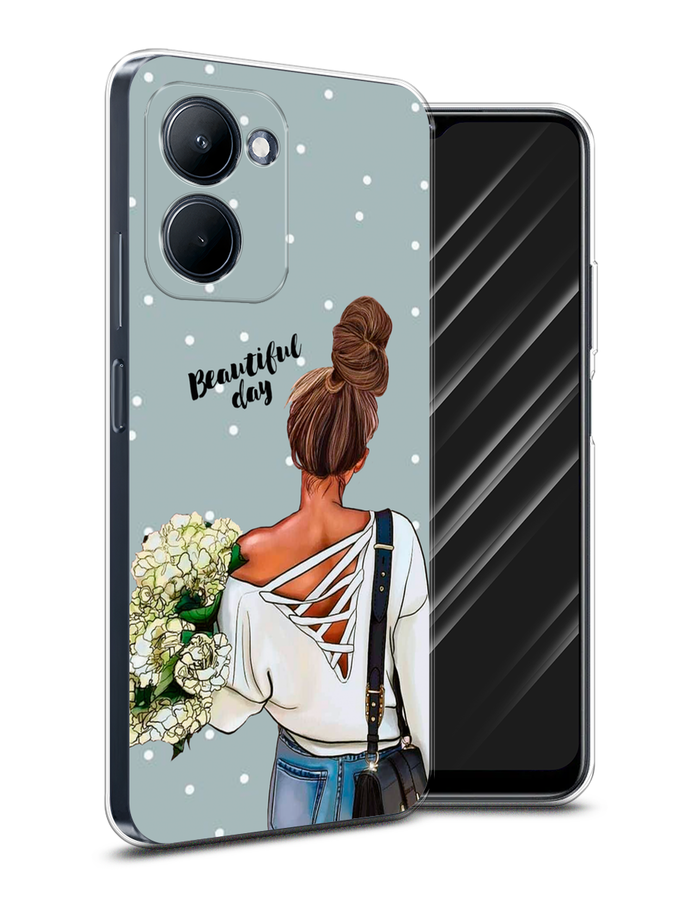 

Чехол Awog на Realme C33 "Beautiful day", Голубой;коричневый;бежевый, 2511350-6