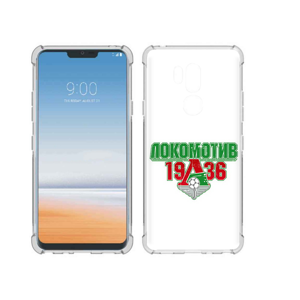 

Чехол MyPads Tocco для LG G7 ThinQ ФК локомотив 1936, Прозрачный, Tocco