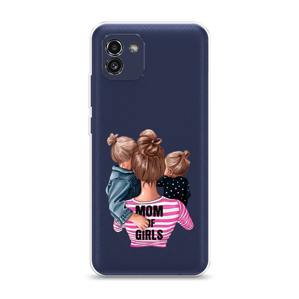 фото Чехол awog "mom of girls" для samsung galaxy a03
