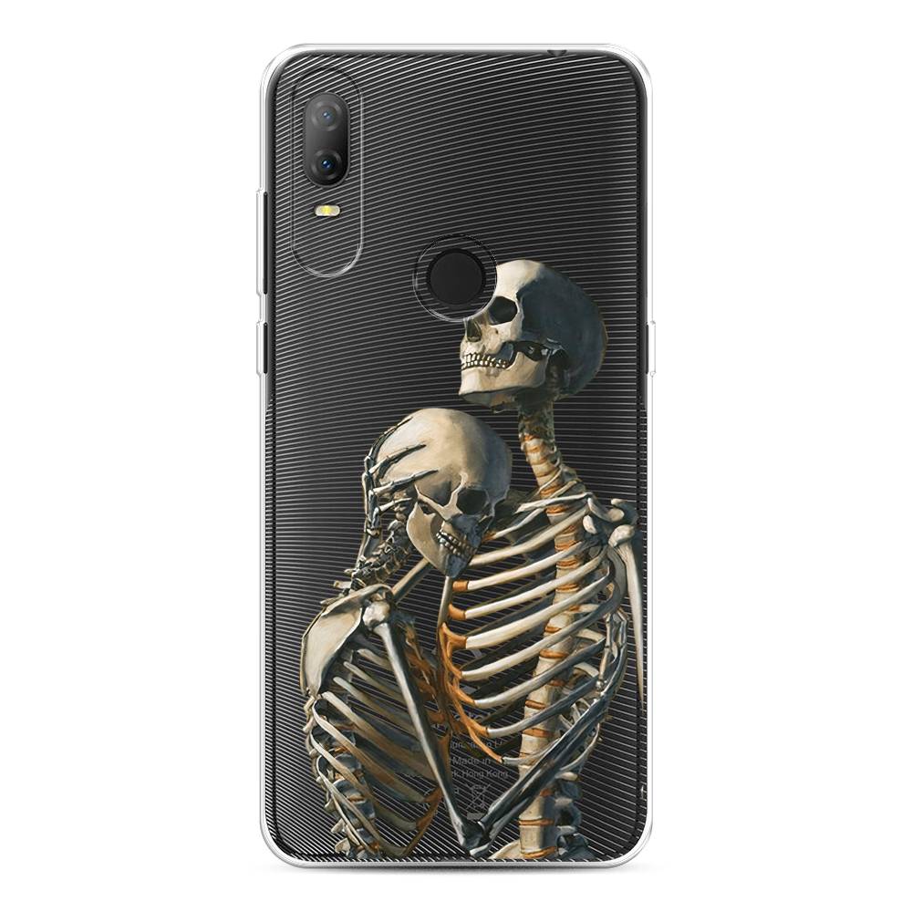 

Чехол на Alcatel 1V (2020) 5007U "I’m so sorry", Серый;бежевый;черный, 170950-4