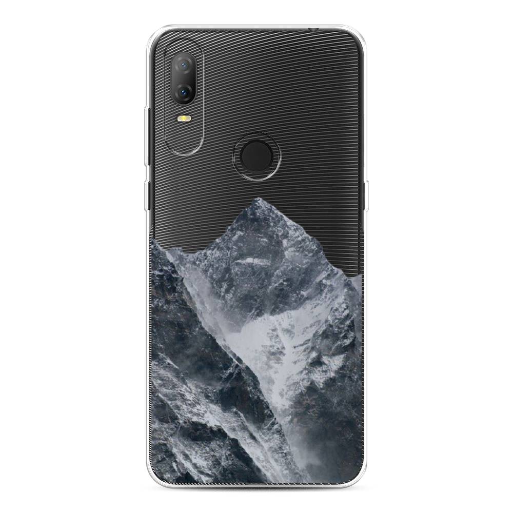 

Чехол на Alcatel 1V (2020) 5007U "Горы арт 4", Серый;бежевый, 170950-2