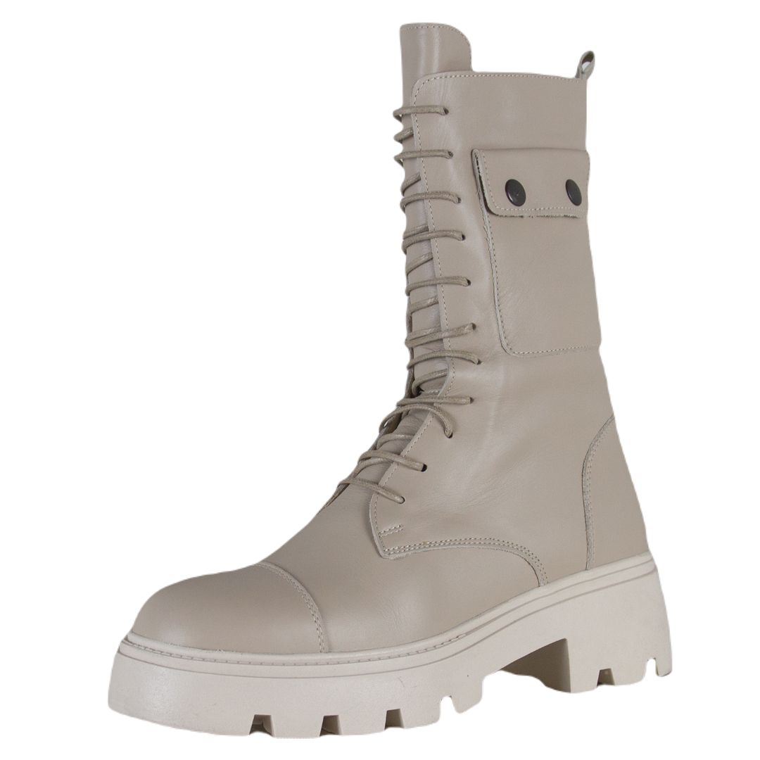 

Ботинки женские Sandm 433-754-505-T30 бежевые 37 RU, Бежевый, 433-754-505-T30