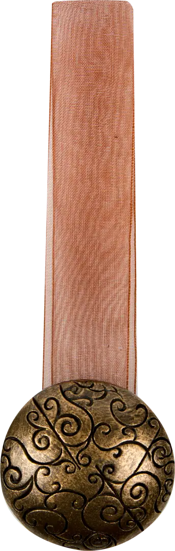 Подхват магнитный Inspire «Розина» 4,3х28 см цвет бронзовый