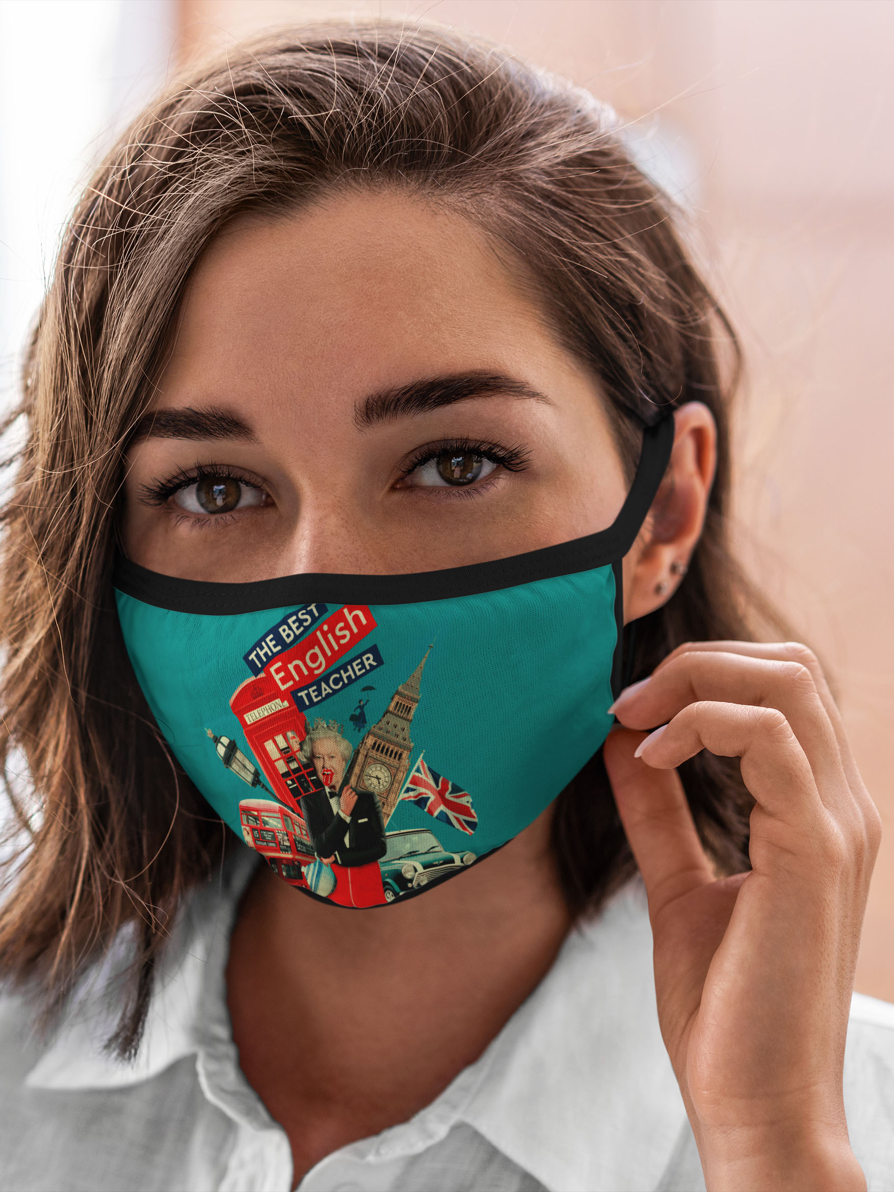 

Многоразовая маска унисекс Burnettie Учитель Лучший Английского Языка, Разноцветный, Учитель Лучший Английского Языка