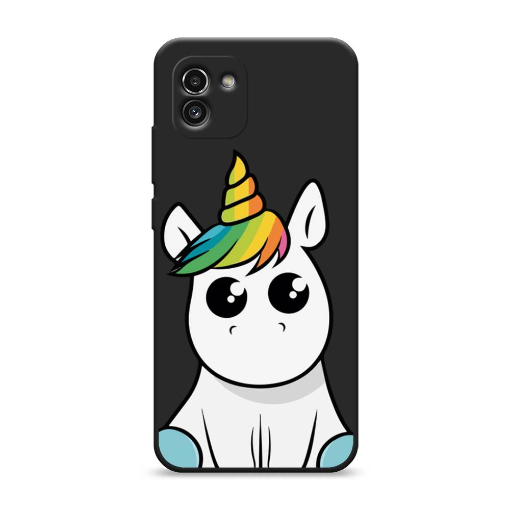 

Чехол Awog "Глазастый единорог" для Samsung Galaxy A03