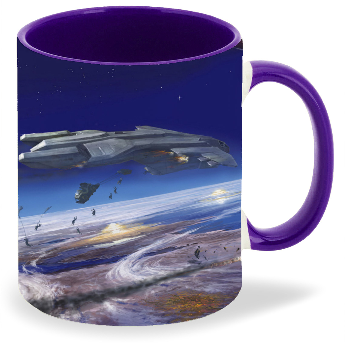 

Кружка CoolPodarok halo 2 Космический десант, halo 2 Космический десант